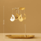Rotating Gold Tealight Candle Holder For Romantic Home Wedding Decor 2
