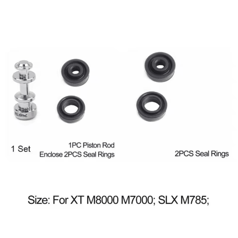 Titanium Alloy Brake Lever Piston Repair Kit For Shimano XT SLX Brakes 4