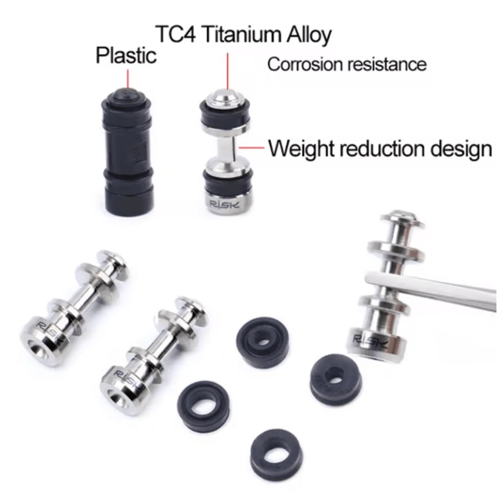 Titanium Alloy Brake Lever Piston Repair Kit For Shimano XT SLX Brakes 5