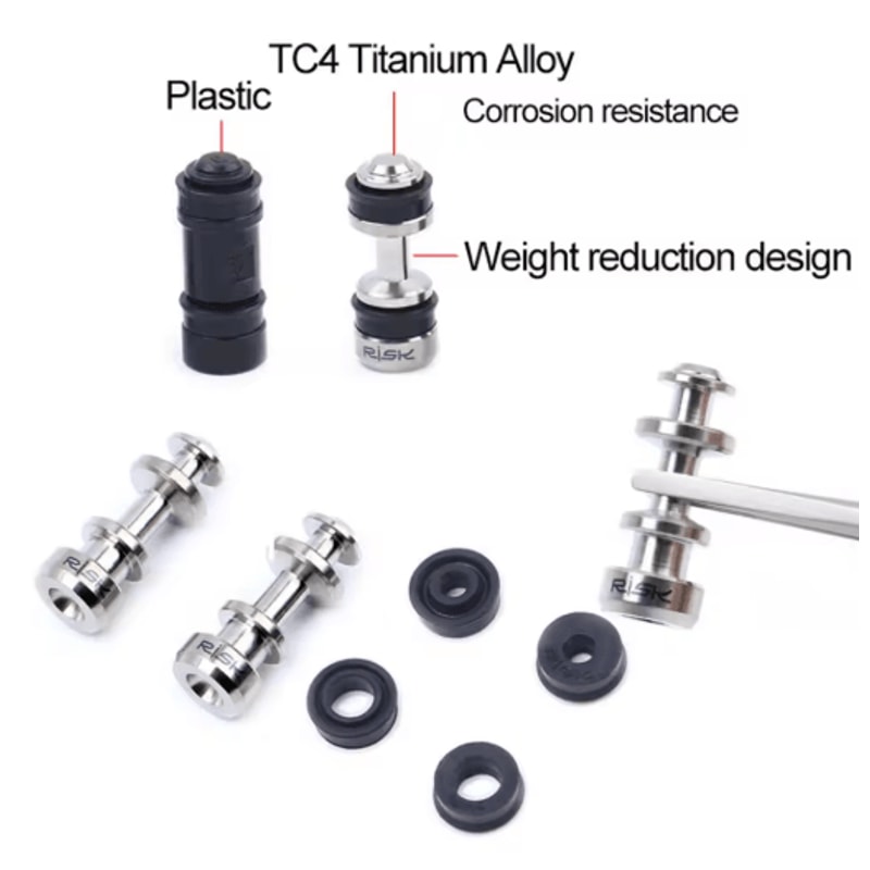 Titanium Alloy Brake Lever Piston Repair Kit For Shimano XT SLX Brakes 5