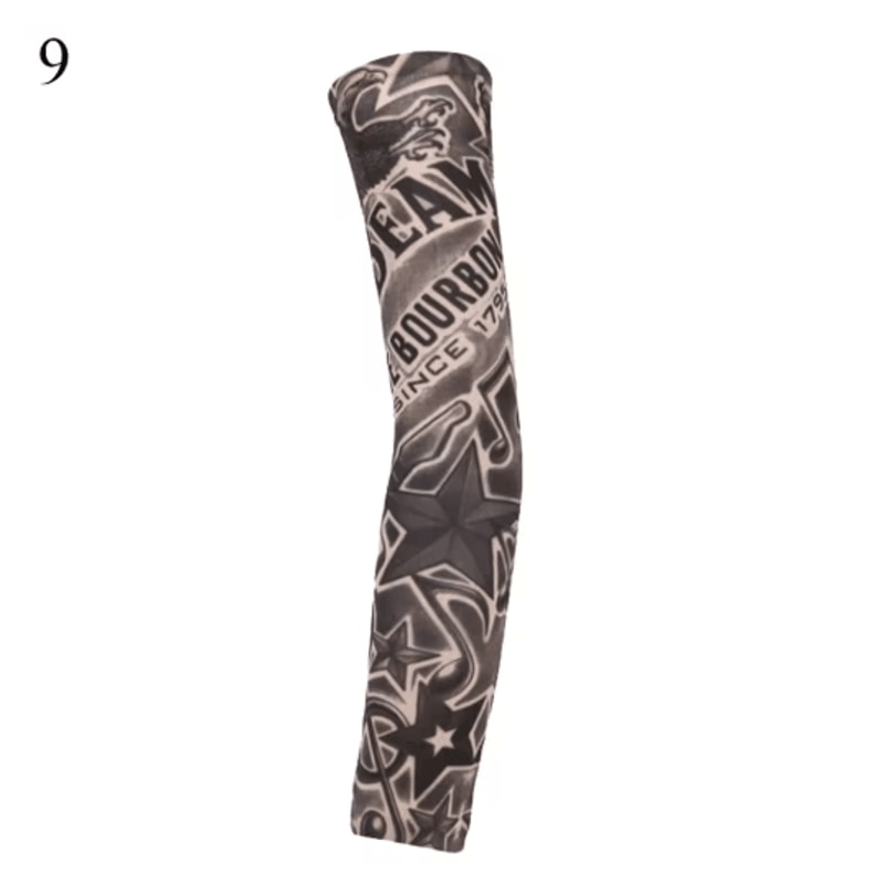 Floral UV Protection Arm Sleeves For Cyclin Sports Outdoor Wear 1