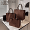 Large Capacity Felt Crossbody Shoulder Bag For Everyday Travel Casual Use 14