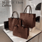 Large Capacity Felt Crossbody Shoulder Bag For Everyday Travel Casual Use 15
