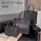 Large Capacity Felt Crossbody Shoulder Bag For Everyday Travel Casual Use 4