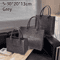 Large Capacity Felt Crossbody Shoulder Bag For Everyday Travel Casual Use 5