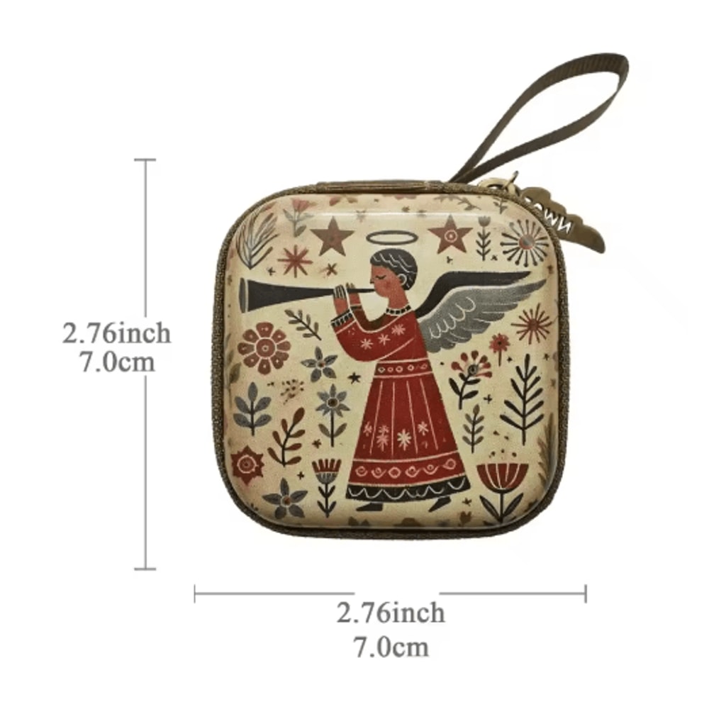 Portable Virgin Mary Rosary Storage Case For Prayer Jewelry Organization 13