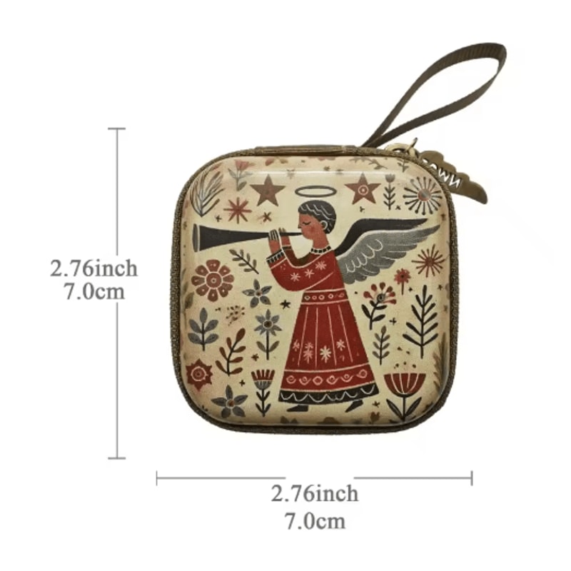 Portable Virgin Mary Rosary Storage Case For Prayer Jewelry Organization 13