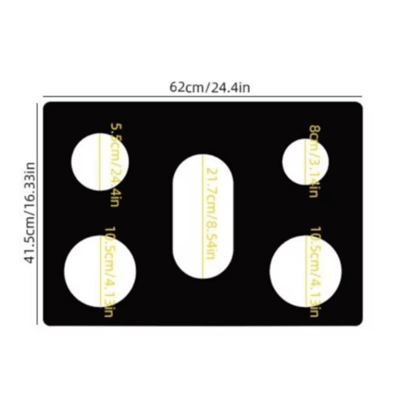 Reusable Gas Stove Protector Liners For Cleaner Heat Resistant Cooking 2