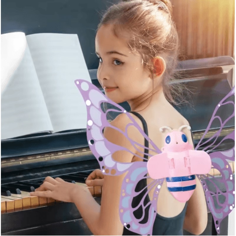 LED LightUp Fairy Wings Costume For Girls Kids 4
