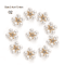 Flower Rhinestone Pearl Buttons Set For Wedding DIY Decorations 5