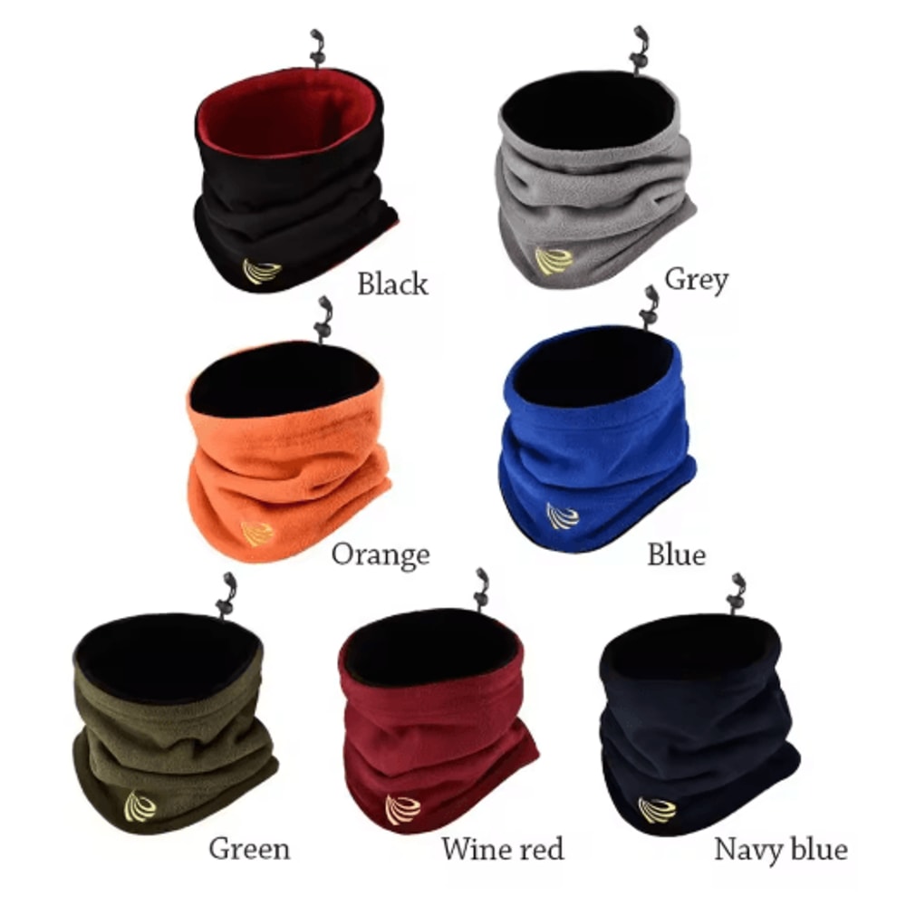 Fleece Neck Gaiter Face Cover For Winter Sports Outdoor Protection 9
