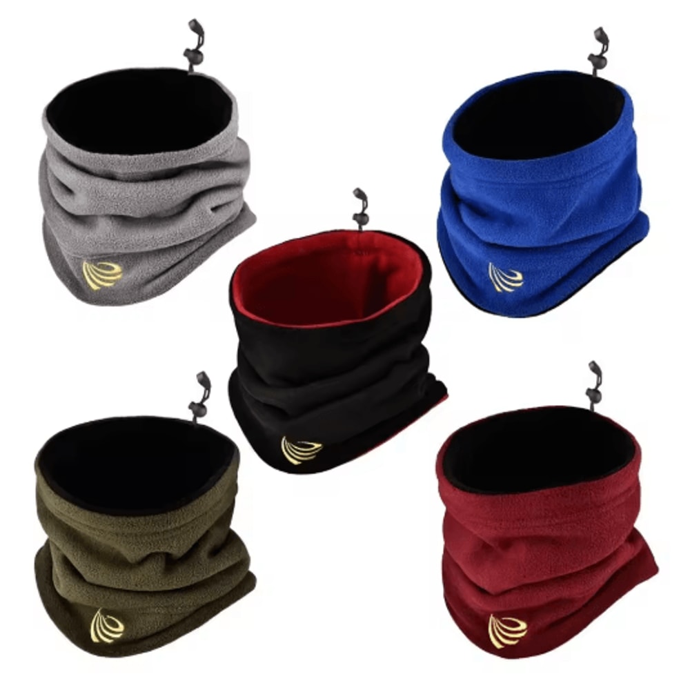 Fleece Neck Gaiter Face Cover For Winter Sports Outdoor Protection 0