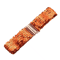 Wide Elastic Sequin Waist Belt With Gold Buckle For Women 1