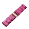 Wide Elastic Sequin Waist Belt With Gold Buckle For Women 10
