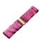Wide Elastic Sequin Waist Belt With Gold Buckle For Women 10