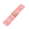 Wide Elastic Sequin Waist Belt With Gold Buckle For Women 3