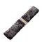 Wide Elastic Sequin Waist Belt With Gold Buckle For Women 5
