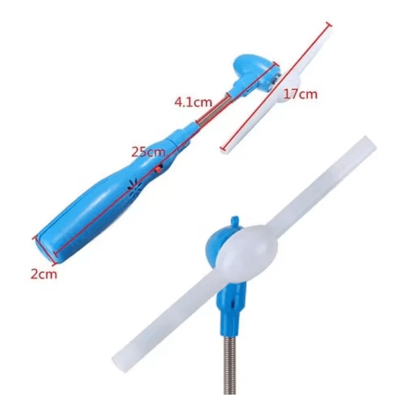 LED Light Up Windmill Spinner Toy With Flashing Rainbow Lights 2
