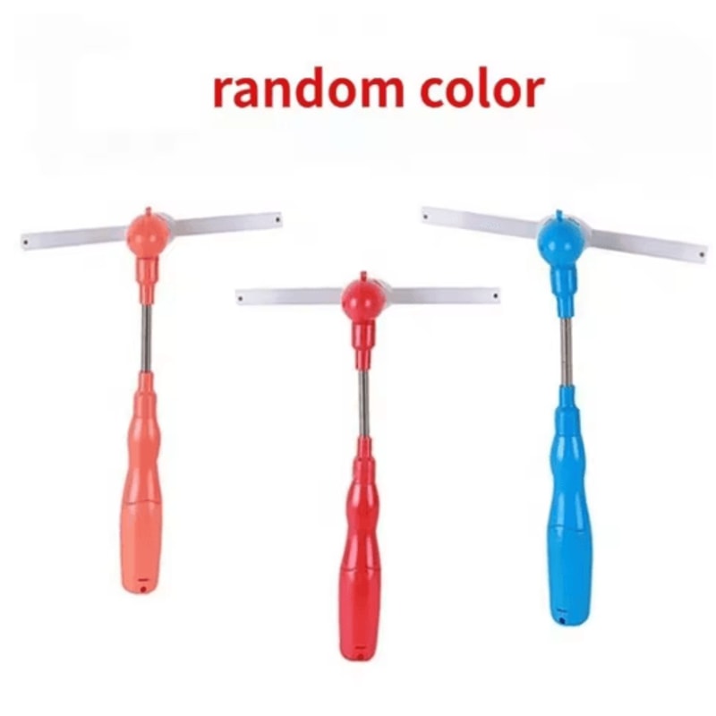 LED Light Up Windmill Spinner Toy With Flashing Rainbow Lights 3
