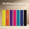 Knitted Crossbody Phone Bag For IPhone With AntiDrop Protection 0