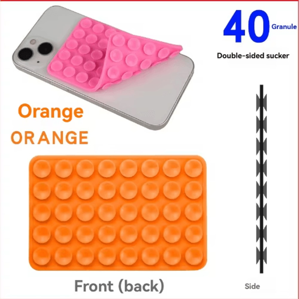 Silicone Suction Cup Phone Stand With HandsFree Grip Mount 3