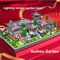 Classic Chinese Garden Mini Building Blocks With LED Light 3