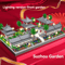 Classic Chinese Garden Mini Building Blocks With LED Light 4