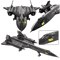 SR71 Blackbird Spy Plane Building Block Set For STEM Learning 5