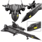 SR71 Blackbird Spy Plane Building Block Set For STEM Learning 5
