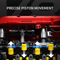 Technical V8 Engine Building Block Set With Electric Motor 1370PCS 6