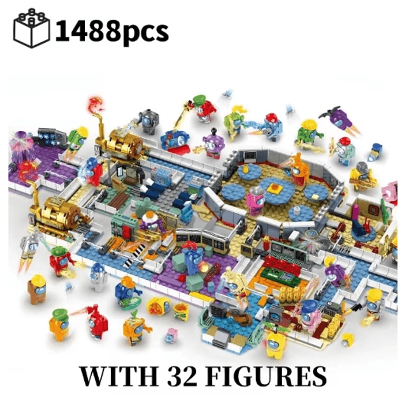 Space Werewolf Building Block Game Figures For Kids Collectors 4