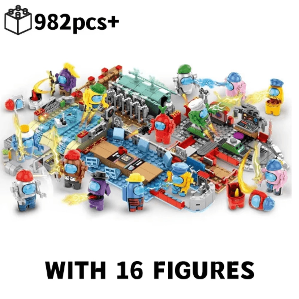 Space Werewolf Building Block Game Figures For Kids Collectors 5