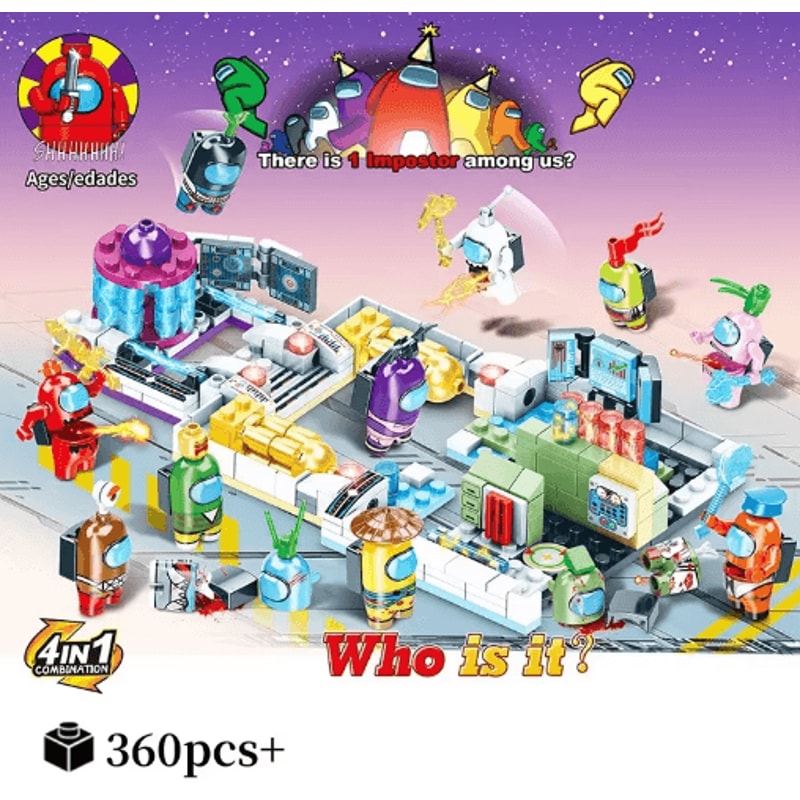 Space Werewolf Building Block Game Figures For Kids Collectors 6