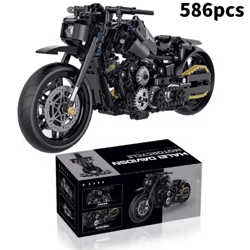 technical motorcycle building block set for racing & motorbike fans