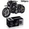 Technical Motorcycle Building Block Set For Racing Motorbike Fans 0