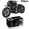 Technical Motorcycle Building Block Set For Racing Motorbike Fans 0