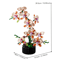 Orchid Flower Bouquet Building Block Set 866PCS Romantic Display Model 2