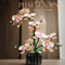 Orchid Flower Bouquet Building Block Set 866PCS Romantic Display Model 5