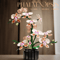 Orchid Flower Bouquet Building Block Set 866PCS Romantic Display Model 5