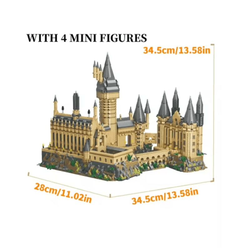 Medieval Magic Castle Micro Building Block Set For Creative Architecture Play 2