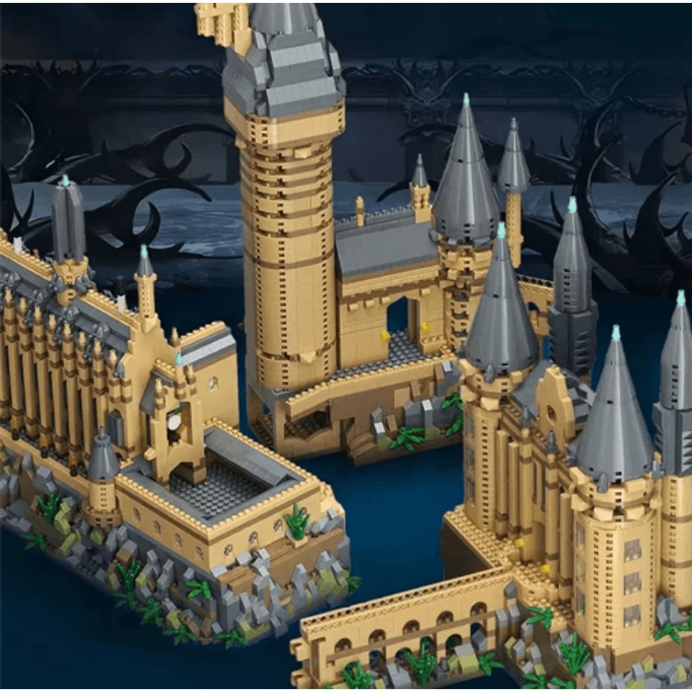 Medieval Magic Castle Micro Building Block Set For Creative Architecture Play 5