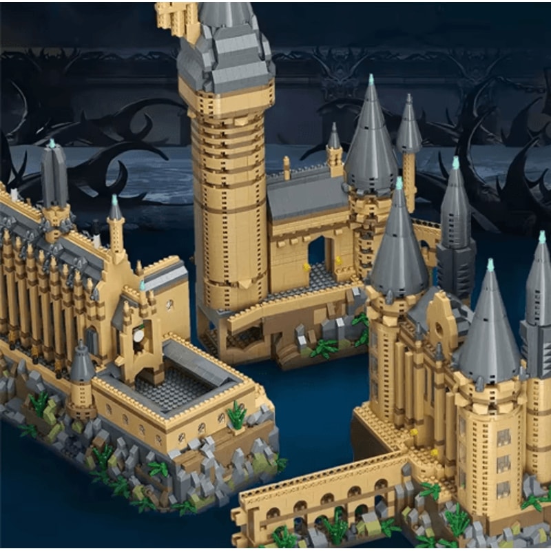 Medieval Magic Castle Micro Building Block Set For Creative Architecture Play 5