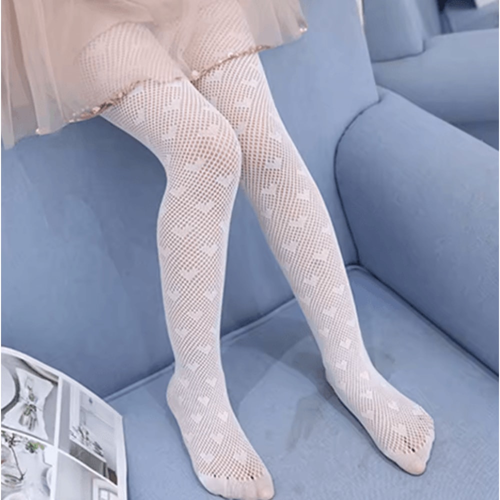 Soft Mesh Princess Pantyhose For Baby Girls Kids 2