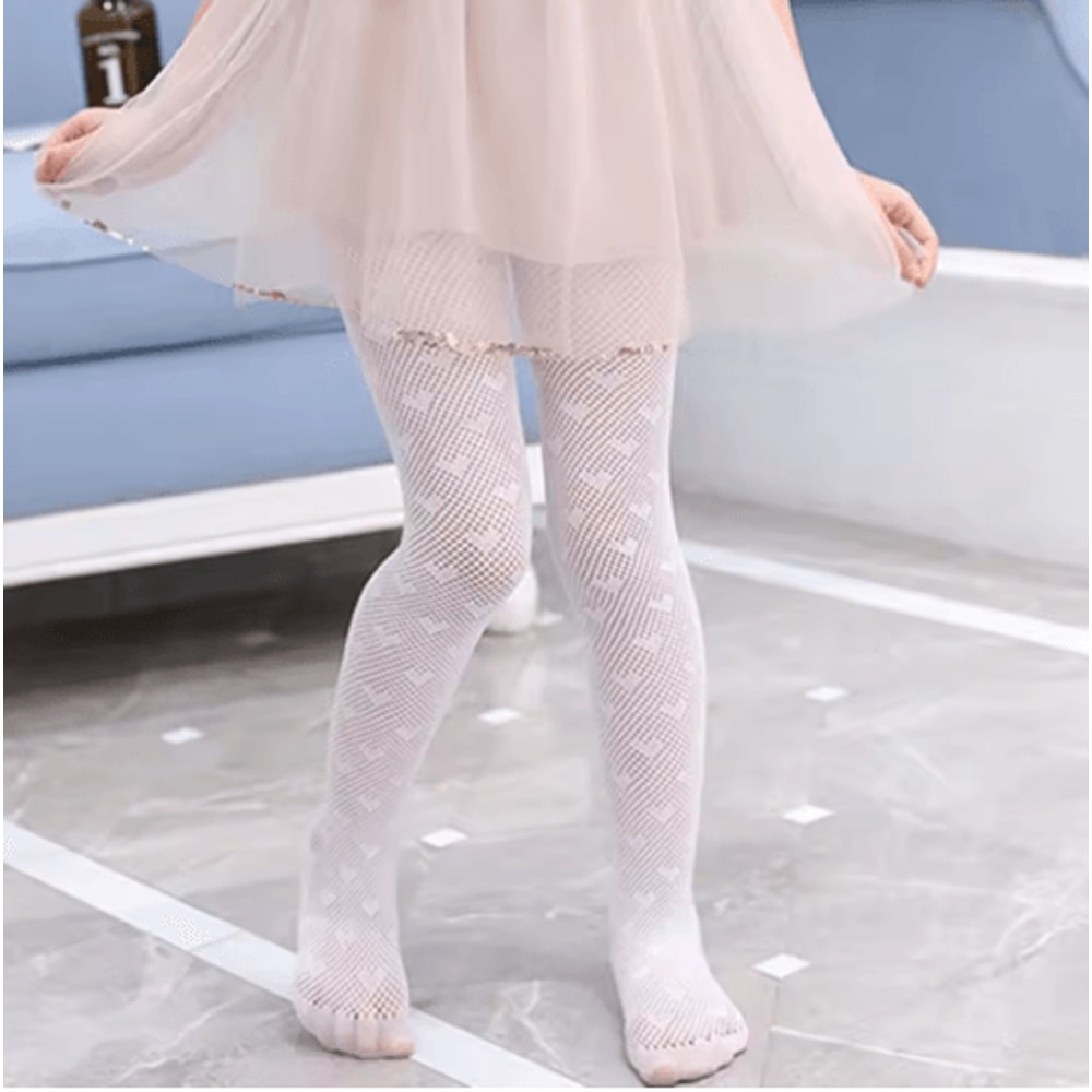 Soft Mesh Princess Pantyhose For Baby Girls Kids 5