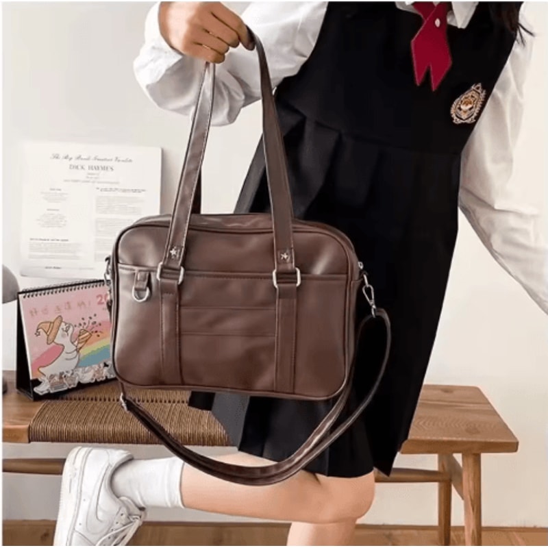 Japanese Style JK Shoulder Bag For Women Students 2