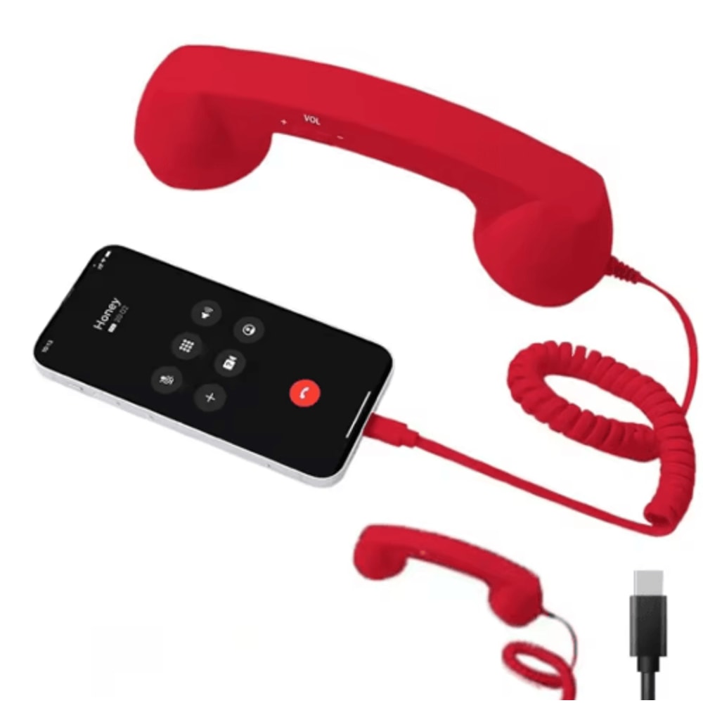 TypeC Handheld Phone Receiver With Microphone For Mobile Calls 1