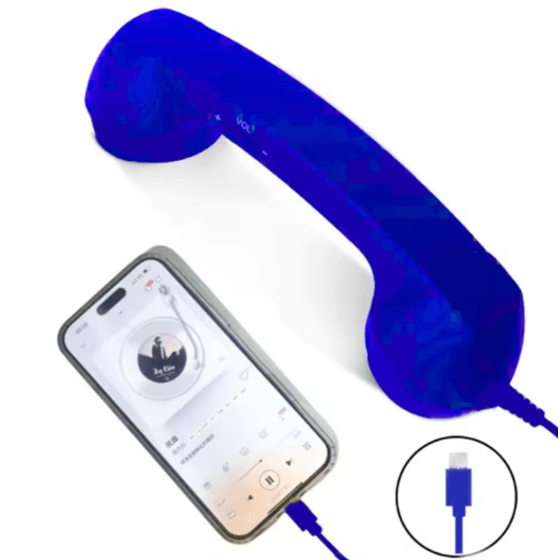 TypeC Handheld Phone Receiver With Microphone For Mobile Calls 5
