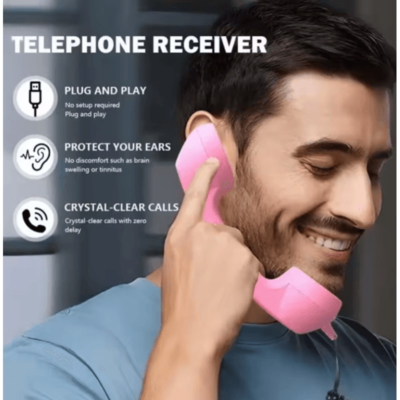 TypeC Handheld Phone Receiver With Microphone For Mobile Calls 8