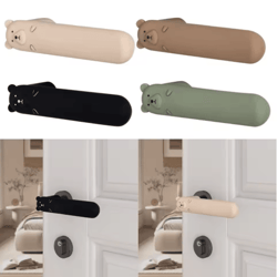silicone door handle protector cover for anti-collision wall protection