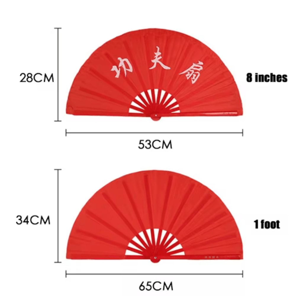 Chinese Tai Chi Folding Fan For Dance Yoga Wedding Decor 10